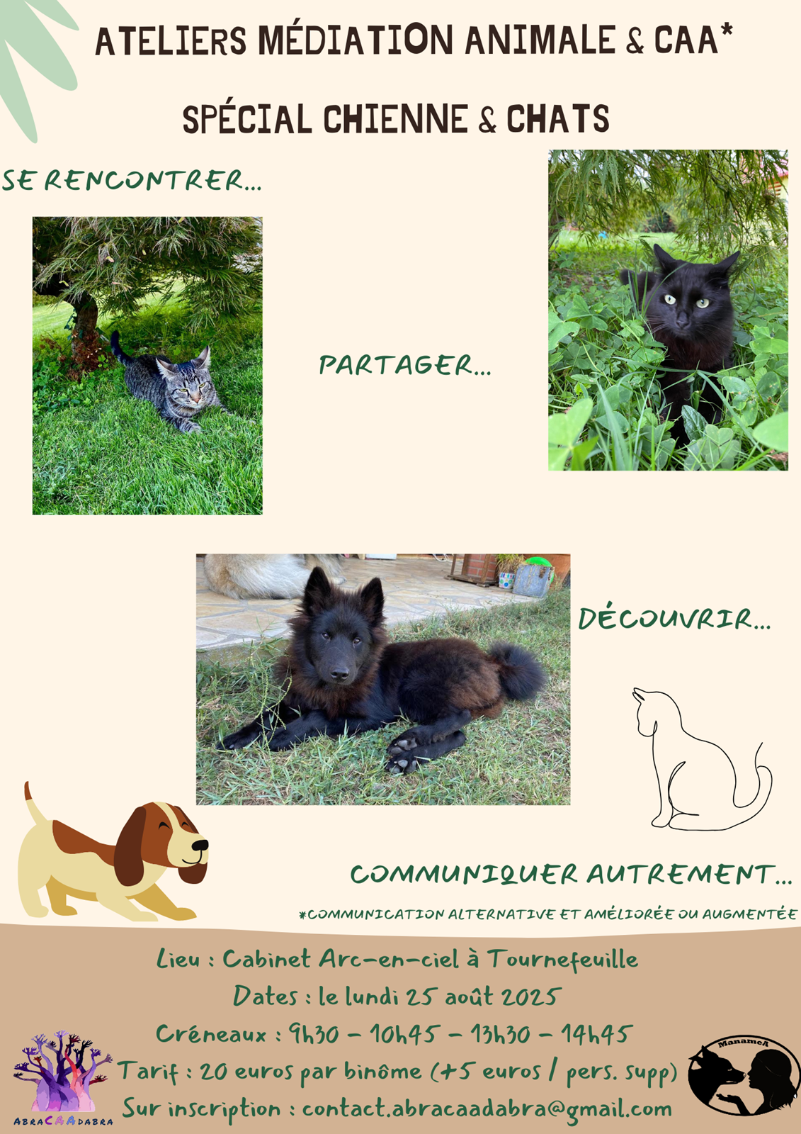 Atelier médiation animale