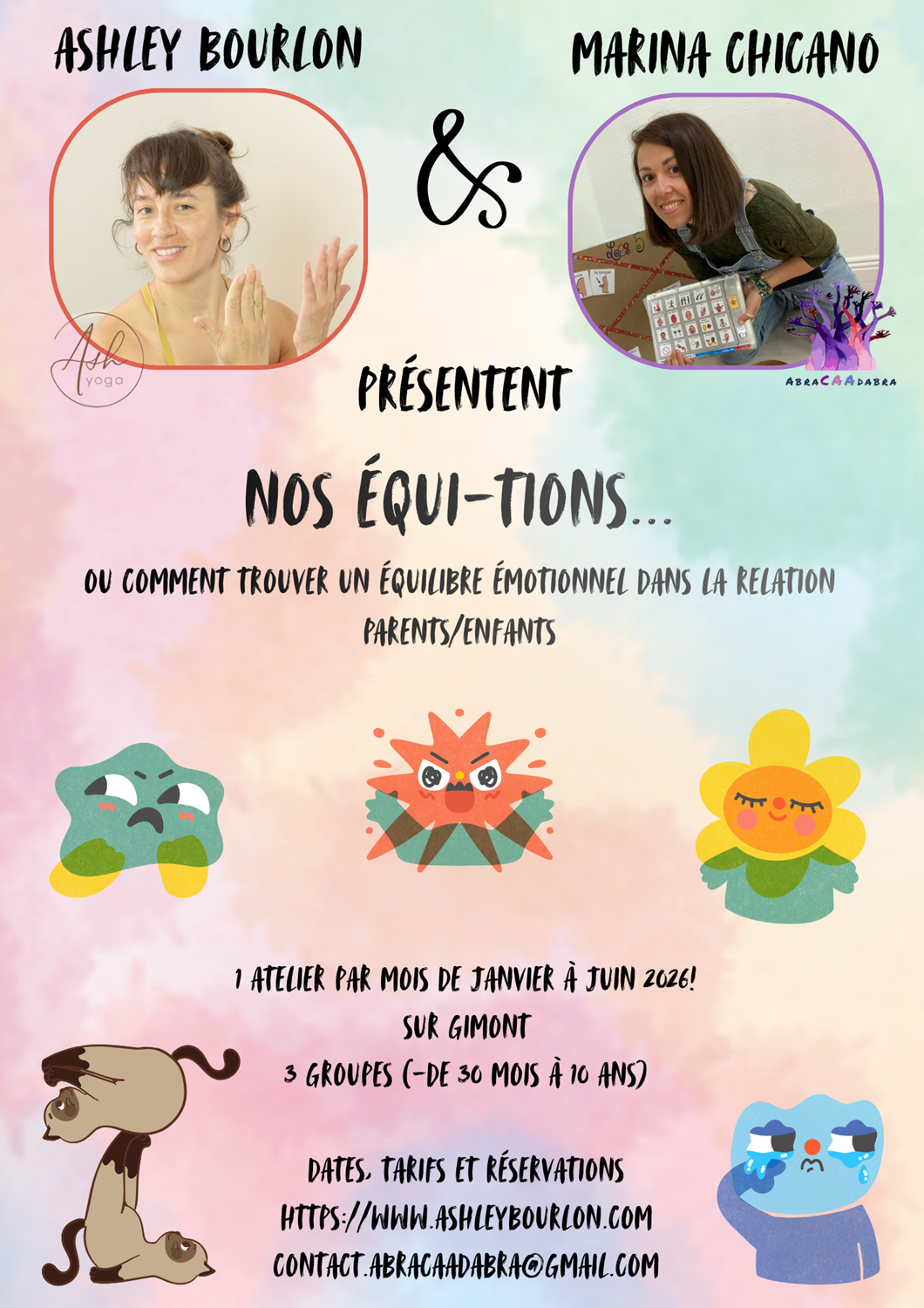 Flyer Ateliers Acroyoga - CAA